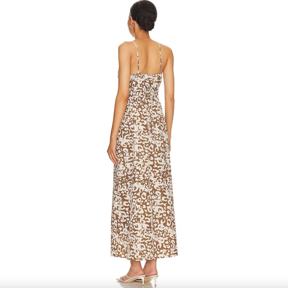 Rails Justine Nylon Midi Dress in Sepia Cheetah, Size Small, New with Tags! - Picture 12 of 12
